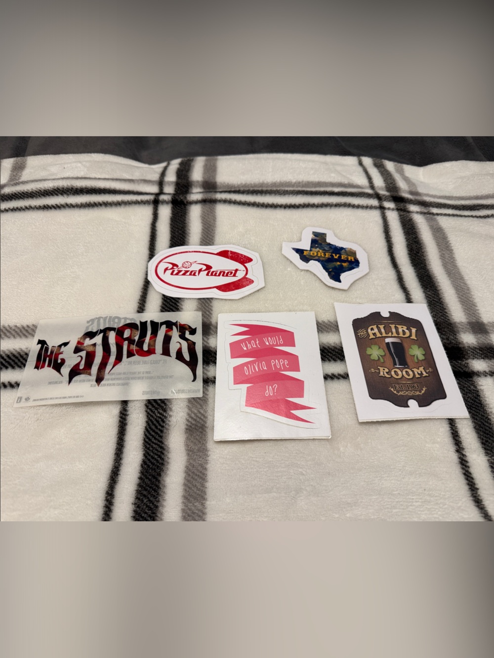 Assorted Show & Band Stickers